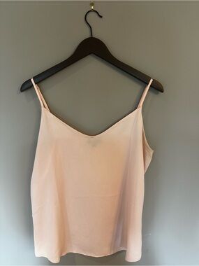 J. Crew Pale Blush Silk Cami Top